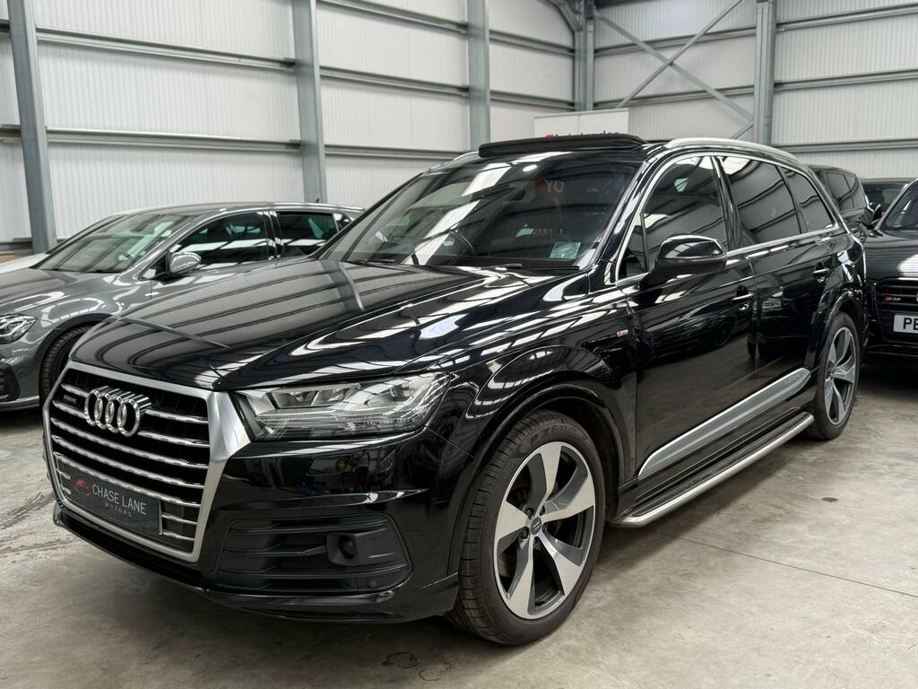 Audi Q7 3.0 Tdi V6 S Line Tiptronic Quattro Euro 6 Ss 5 Black #3