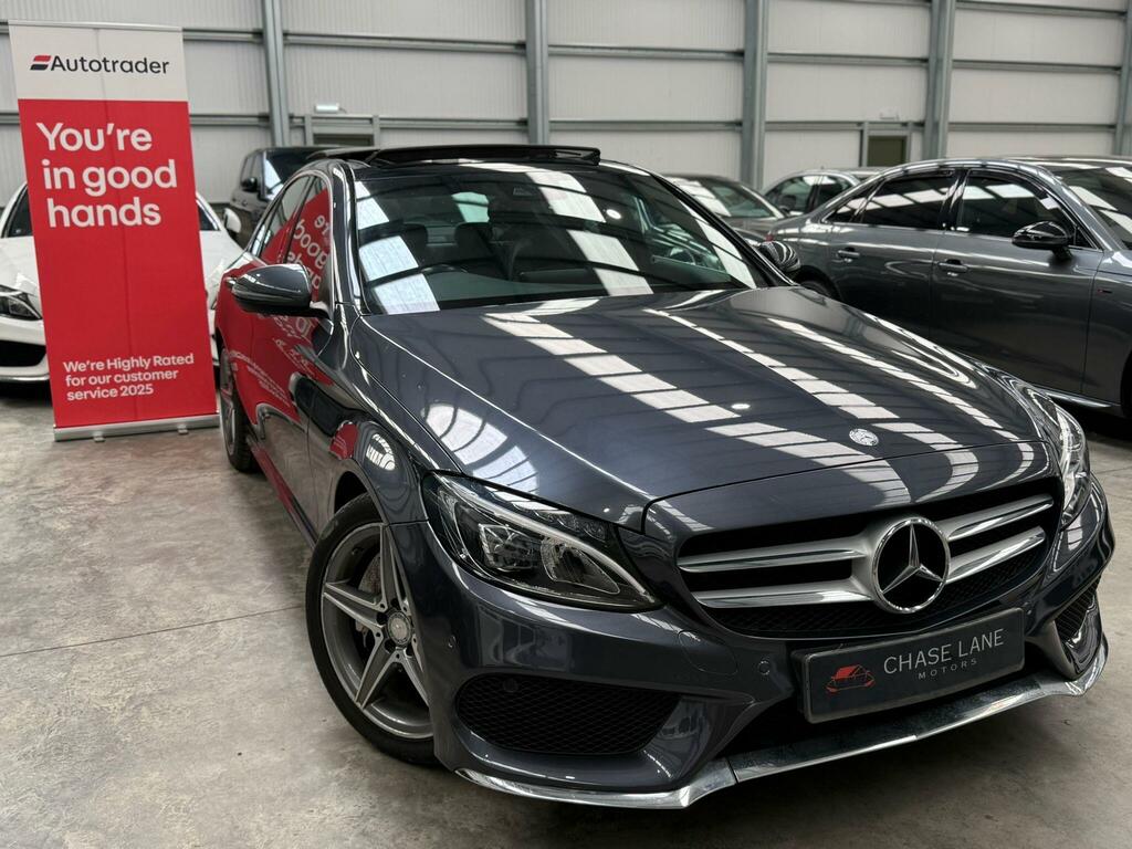 Mercedes-Benz C Class 2.1 C250d Amg Line Premium Plus 7G-tronic Euro Grey
