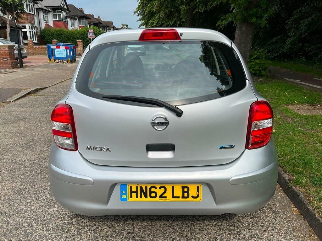 Nissan Micra 1.2 12V Visia Euro 5 Silver #6
