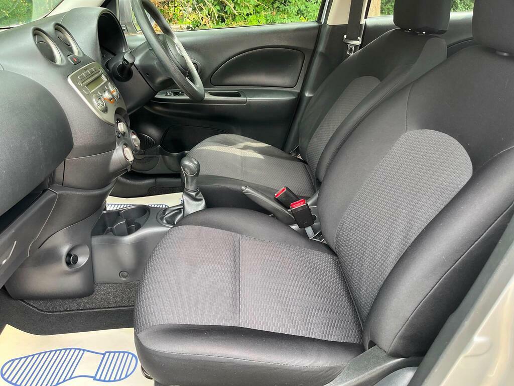 Nissan Micra 1.2 12V Visia Euro 5 Silver #3