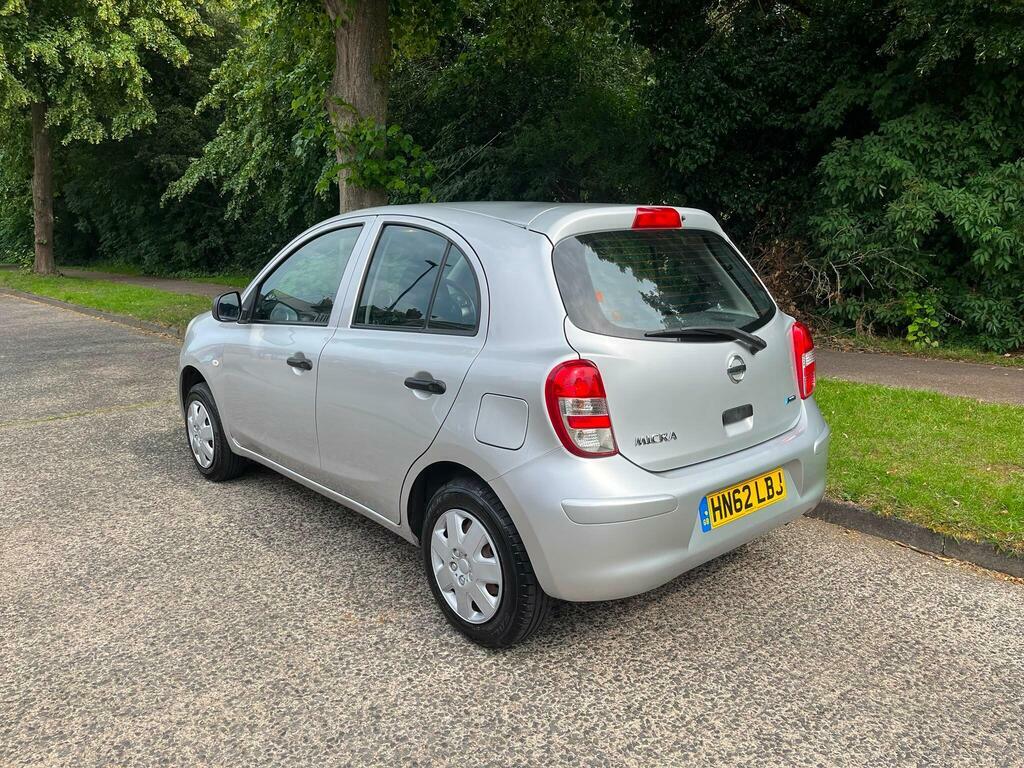 Nissan Micra 1.2 12V Visia Euro 5 Silver #2