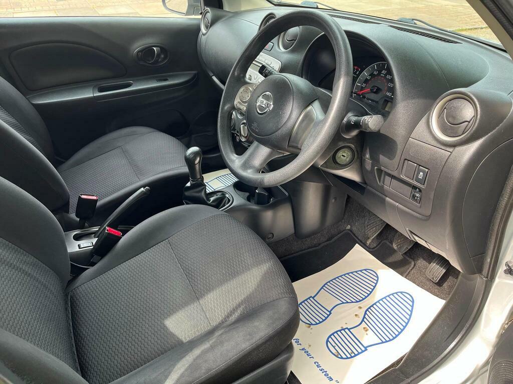 Nissan Micra Visia 79 Bhp Red #8