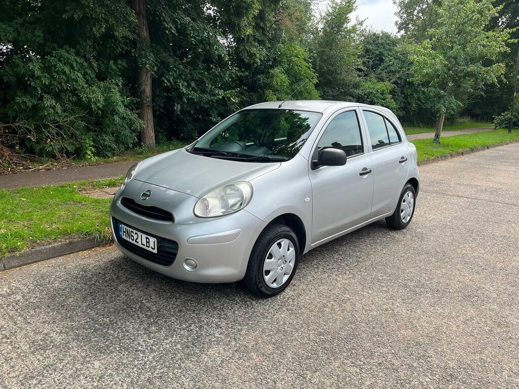 Nissan Micra 1.2 12V Visia Euro 5 Silver