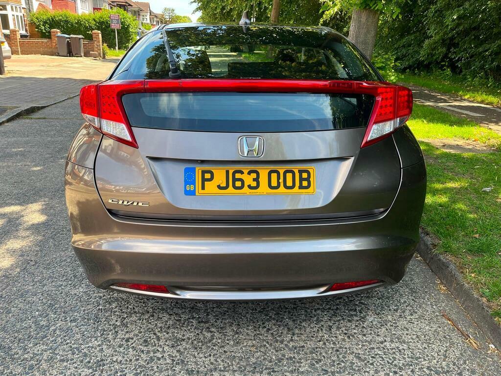 Honda Civic 1.8 I-vtec Es Euro 5 S S Brown #6