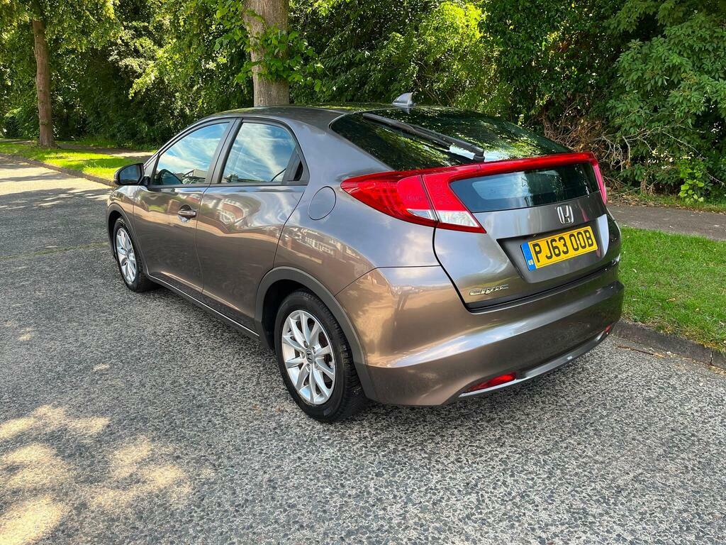 Honda Civic 1.8 I-vtec Es Euro 5 S S Brown #2