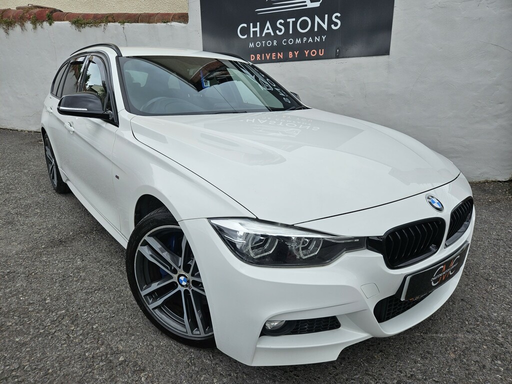 BMW 3 Series Estate 2.0 320I Xdrive M Sport Shadow Edition 201 White #2