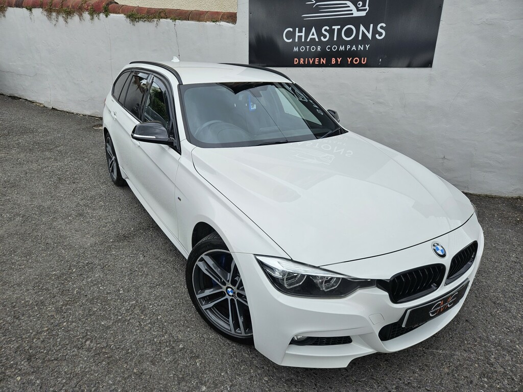 BMW 3 Series Estate 2.0 320I Xdrive M Sport Shadow Edition 201 White #3