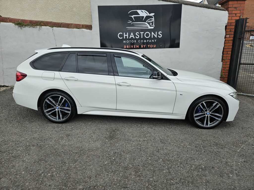 BMW 3 Series Estate 2.0 320I Xdrive M Sport Shadow Edition 201 White #4