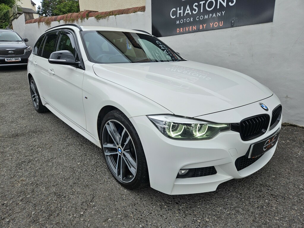BMW 3 Series Estate 2.0 320I Xdrive M Sport Shadow Edition 201 White #5