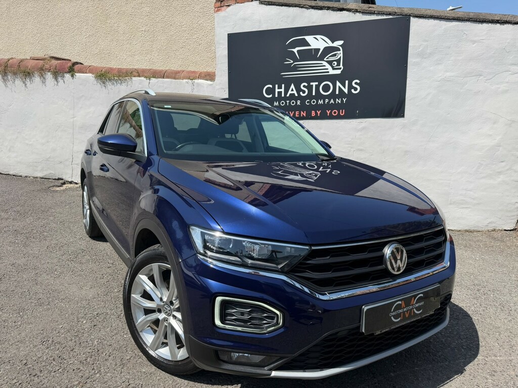 Volkswagen T-Roc Suv 1.6 Tdi Sel 2018 Blue