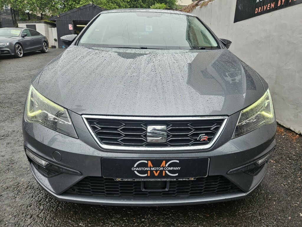 Seat Leon Hatchback 2.0 Tdi Fr Technology 2018 FD18UDL Grey #5