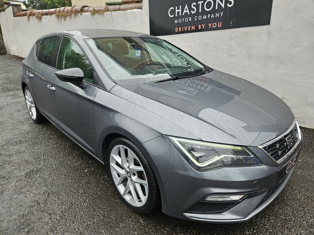 Seat Leon Hatchback 2.0 Tdi Fr Technology 2018 FD18UDL Grey #6