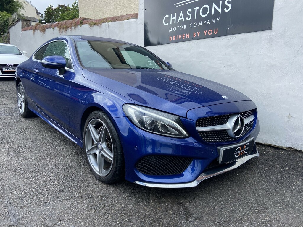Mercedes-Benz C Class Coupe 2.1 C220d Amg Line 2017 CJ17XMB Blue #4
