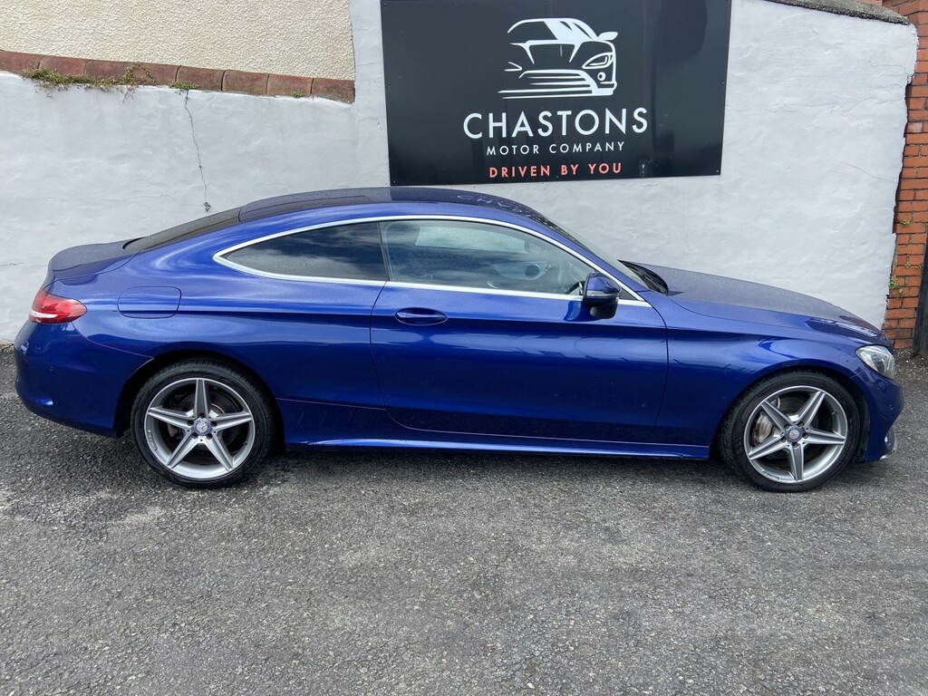 Mercedes-Benz C Class Coupe 2.1 C220d Amg Line 2017 CJ17XMB Blue #2
