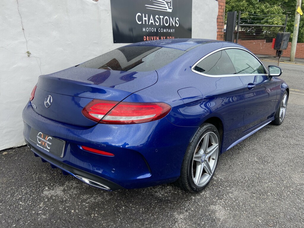 Mercedes-Benz C Class Coupe 2.1 C220d Amg Line 2017 CJ17XMB Blue #3
