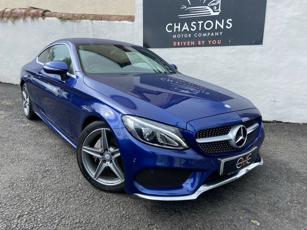 Mercedes-Benz C Class Coupe 2.1 C220d Amg Line 2017 Blue