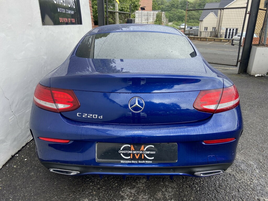 Mercedes-Benz C Class Coupe 2.1 C220d Amg Line 2017 CJ17XMB Blue #6