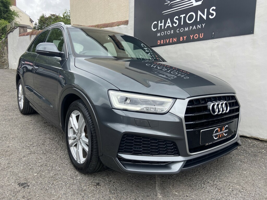 Audi Q3 Suv 2.0 Tdi S Line Edition 2017 CU67PKO Grey #6
