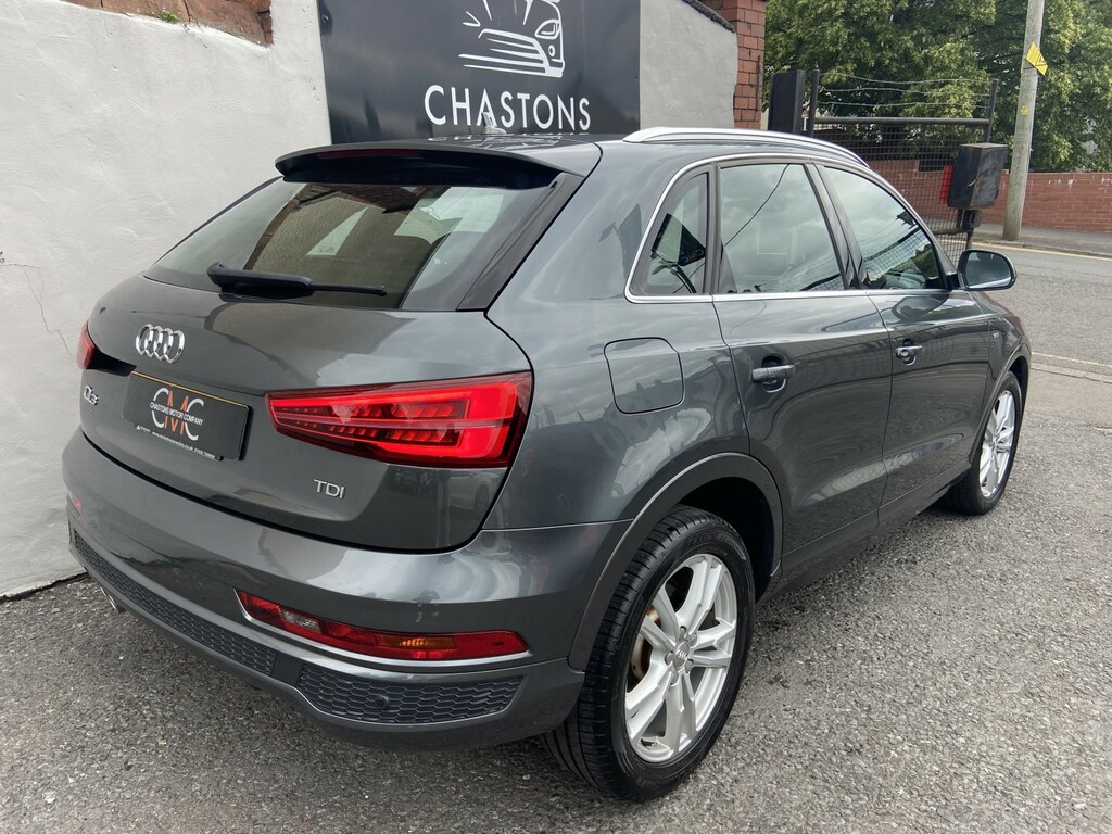 Audi Q3 Suv 2.0 Tdi S Line Edition 2017 CU67PKO Grey #5