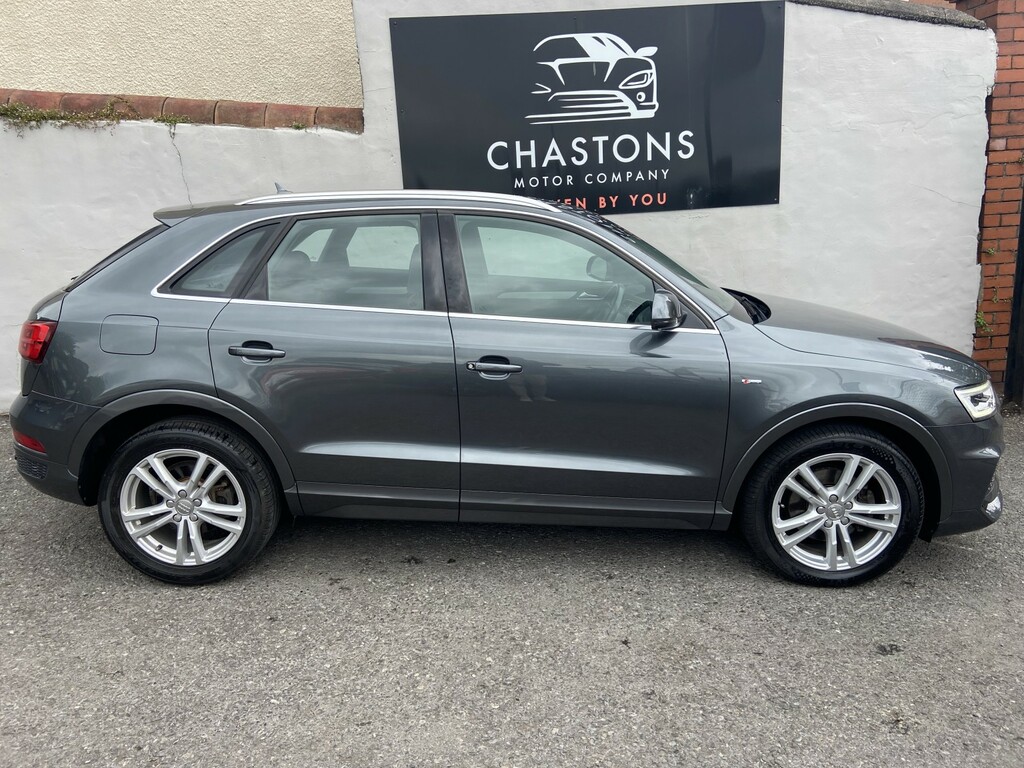 Audi Q3 Suv 2.0 Tdi S Line Edition 2017 CU67PKO Grey #2