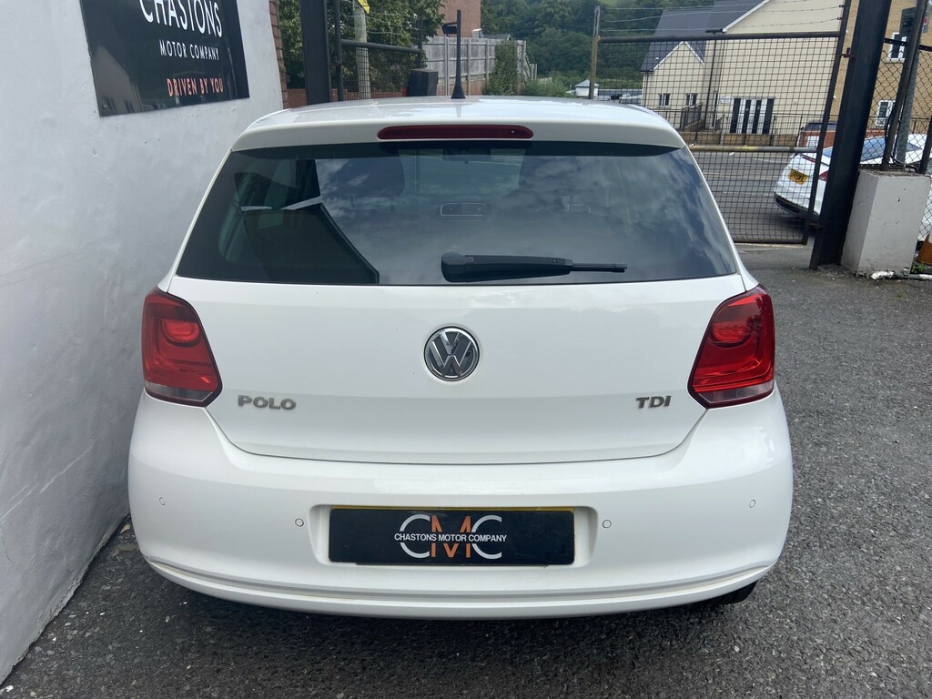 Volkswagen Polo Hatchback 1.2 Tdi Match Edition 2013 CK13RKA White #4