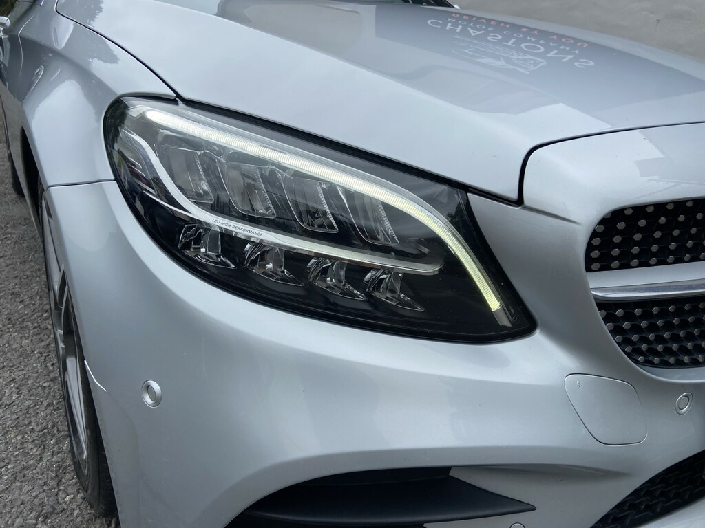 Mercedes-Benz C Class Saloon 2.0 C220d Amg Line 2019 Silver #6