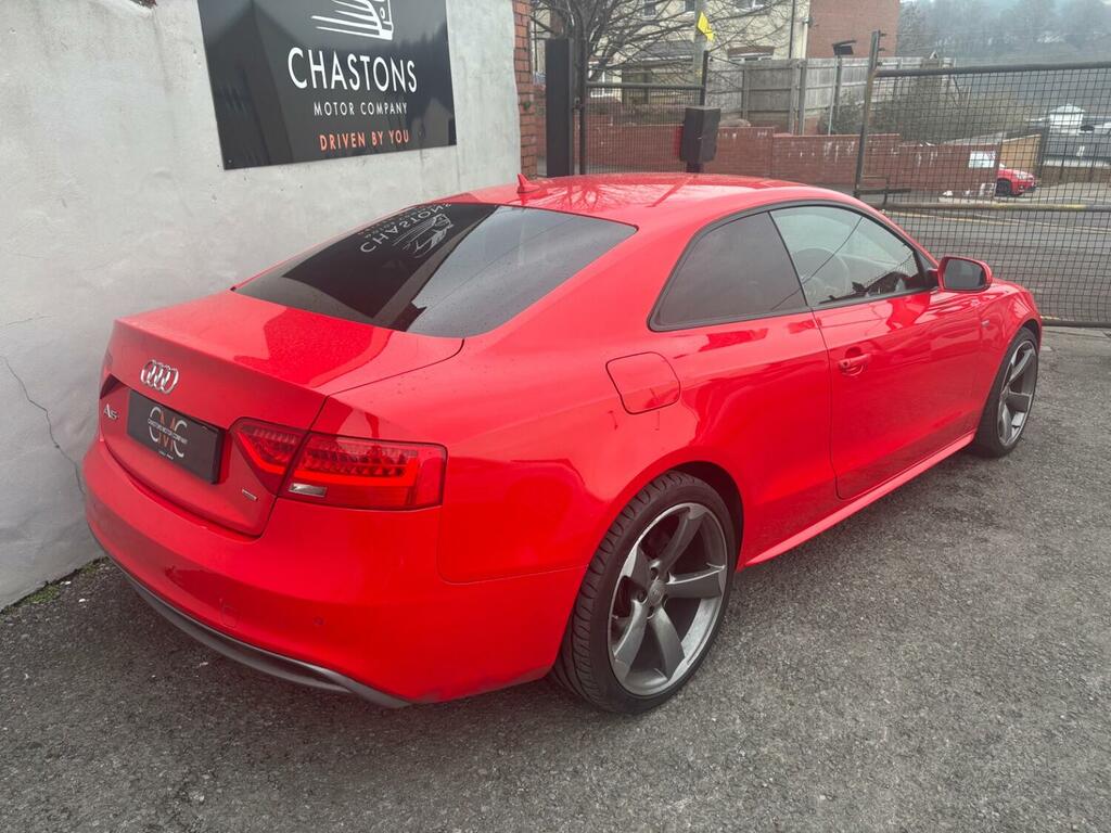 Audi A5 2.0 Tdi Black Edition Quattro Red #3