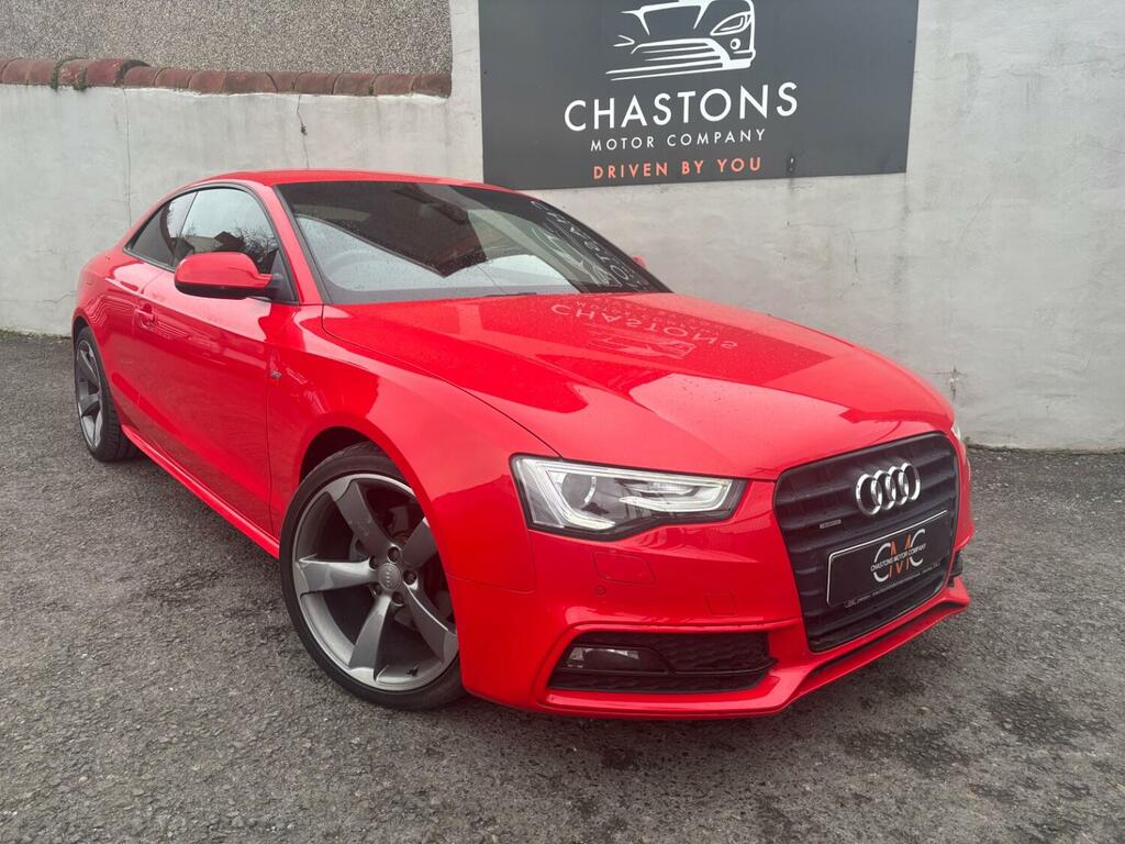 Audi A5 2.0 Tdi Black Edition Quattro Red