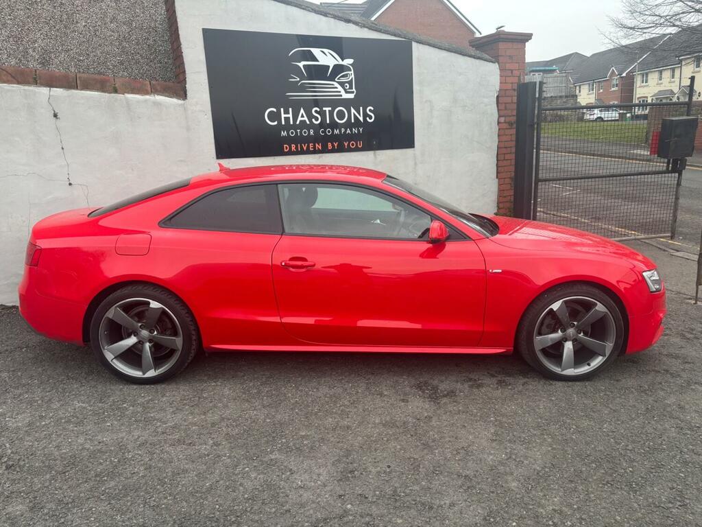 Audi A5 2.0 Tdi Black Edition Quattro Red #2