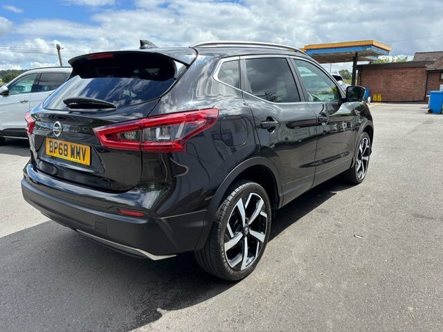 Nissan Qashqai 1.5 Dci Tekna Suv Euro 6 S S BP68WMV Black #5