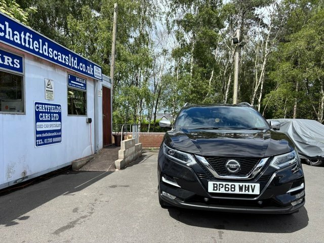 Nissan Qashqai 1.5 Dci Tekna Suv Euro 6 S S BP68WMV Black #3