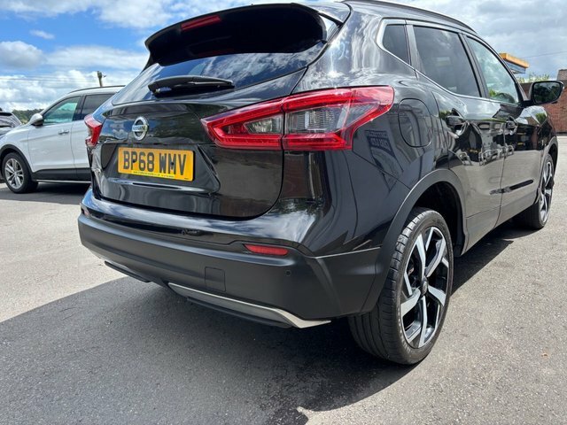 Nissan Qashqai 1.5 Dci Tekna Suv Euro 6 S S BP68WMV Black #6