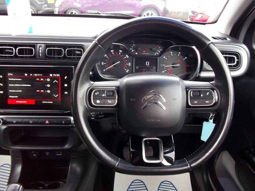 Citroen C3 1.2 Puretech Flair Euro 6 201717 LD17OUV Silver #2