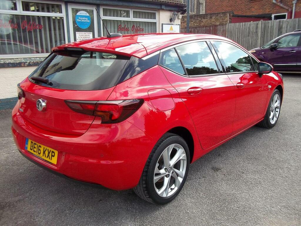 Vauxhall Astra 1.4I Sri Euro 6 201616 DE16KXP Red #4