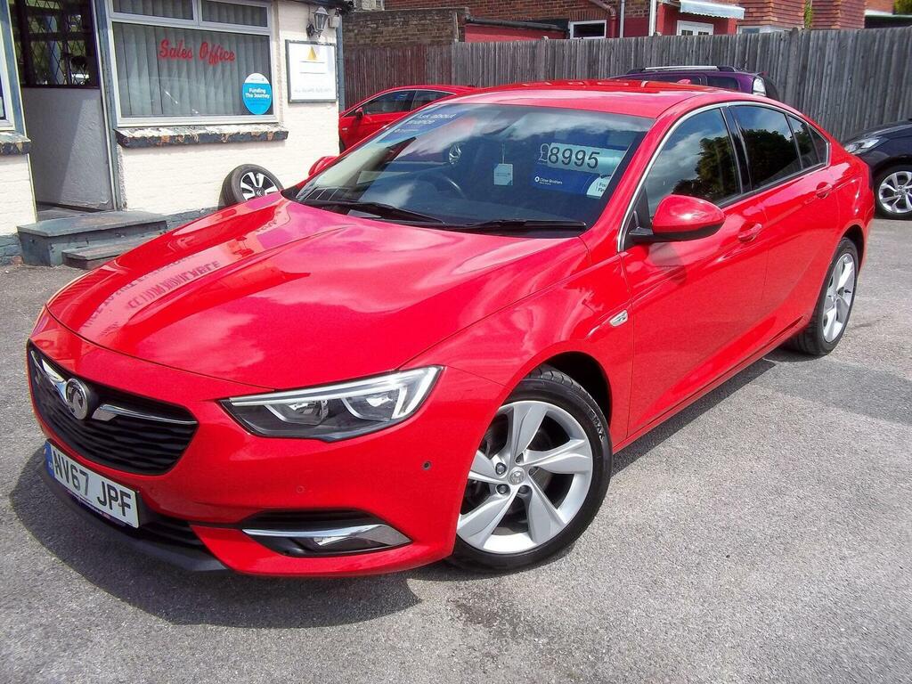 Vauxhall Insignia 1.6 Turbo D Blueinjection Sri Nav Grand Sport Euro Red