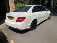 Mercedes-Benz C Class 2.1 C220 Cdi Blueefficiency Amg Sport 170 Bhp Black #33