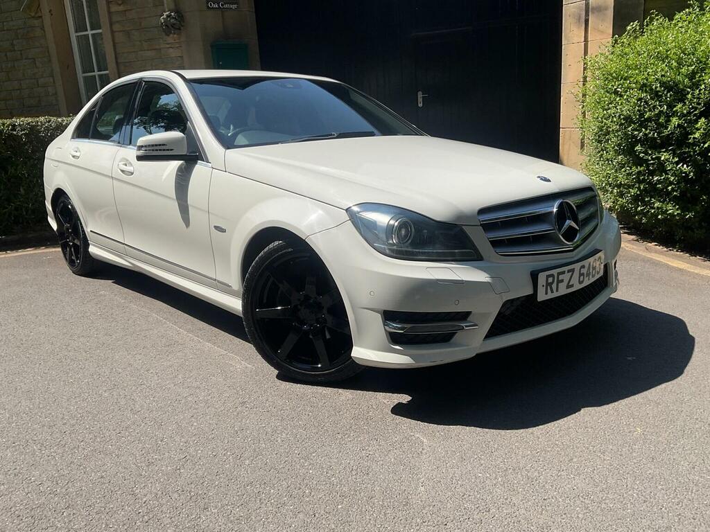 Mercedes-Benz C Class 2.1 C220 Cdi Blueefficiency Sport G-tronic Euro 5 White