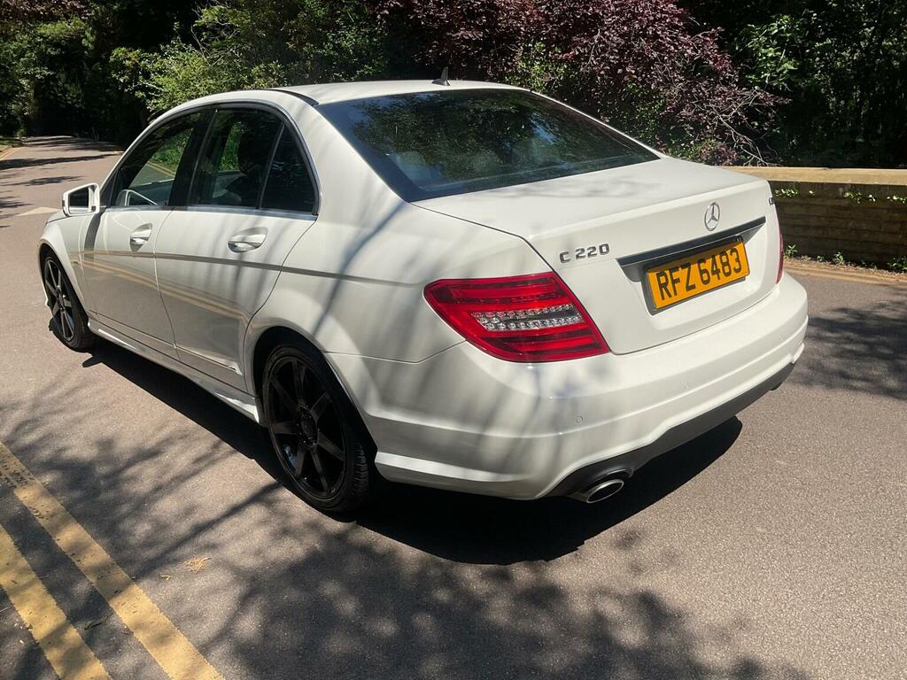 Mercedes-Benz C Class 2.1 C220 Cdi Blueefficiency Amg Sport 170 Bhp Black #7