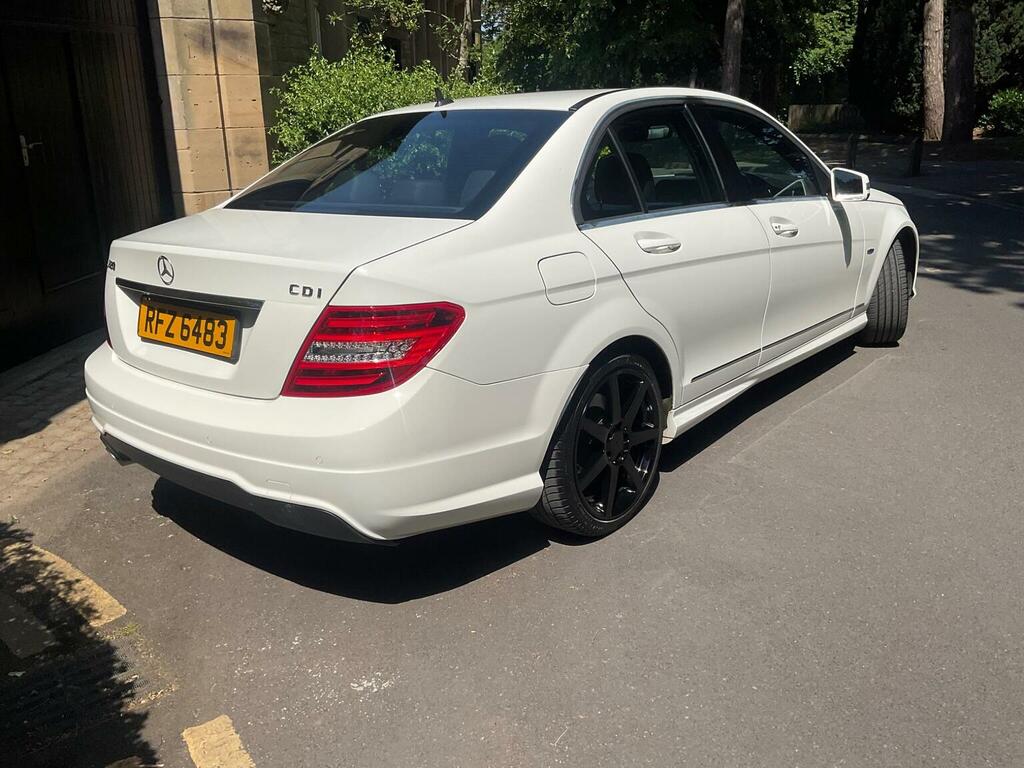 Mercedes-Benz C Class 2.1 C220 Cdi Blueefficiency Sport G-tronic Euro 5 White #2
