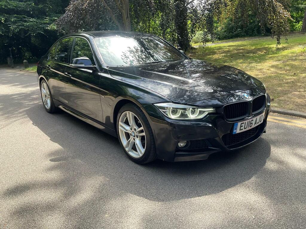 BMW 3 Series 2.0 318D M Sport Euro 6 Ss Black #3