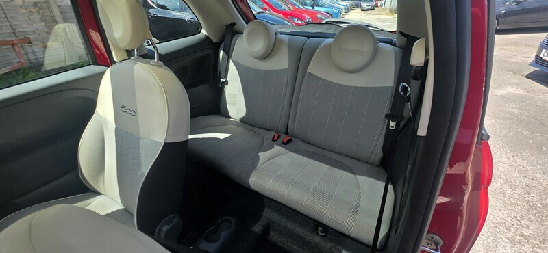 Fiat 500 Hatchback Beige #11