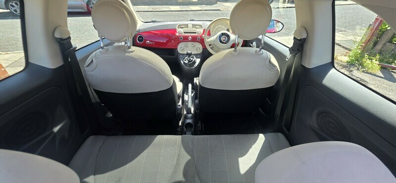 Fiat 500 Hatchback Beige #12