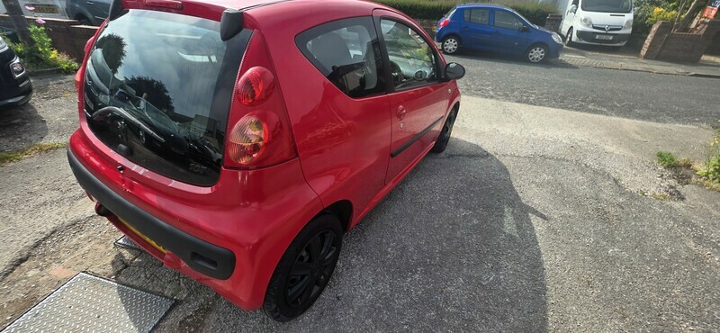 Peugeot 107 Hatchback Blue #7