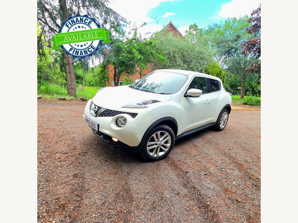 Nissan Juke 1.6 Acenta Xtron Euro 6 White