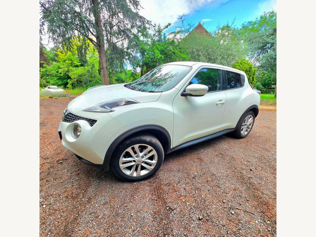 Nissan Juke 1.6 Acenta Xtron Euro 6 White #6