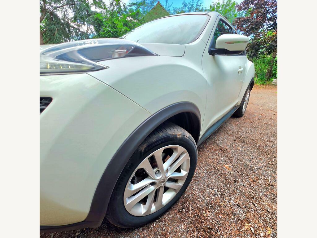 Nissan Juke 1.6 Acenta Xtron Euro 6 White #5