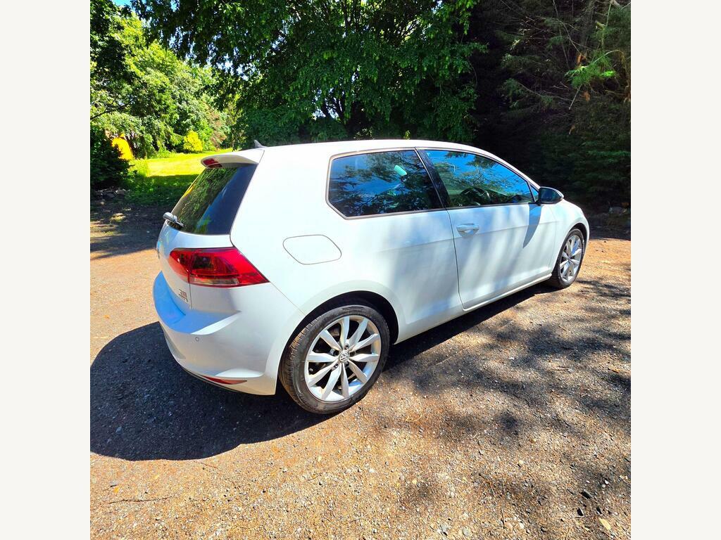 Volkswagen Golf 1.6 Tdi 105 Bluemotion Tech Se White #13