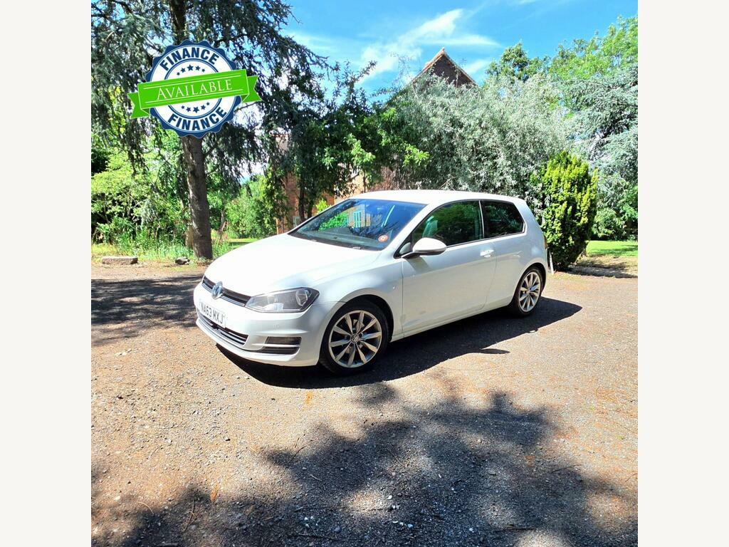 Volkswagen Golf 1.6 Tdi 105 Bluemotion Tech Se White #1
