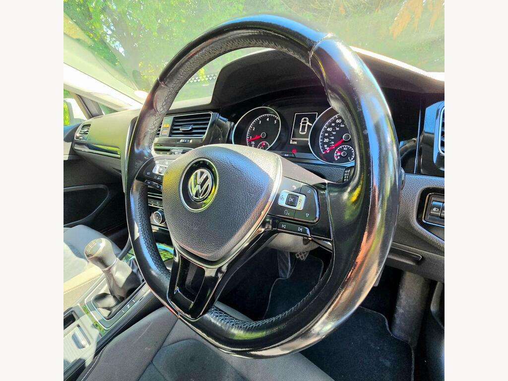 Volkswagen Golf 1.6 Tdi 105 Bluemotion Tech Se White #27