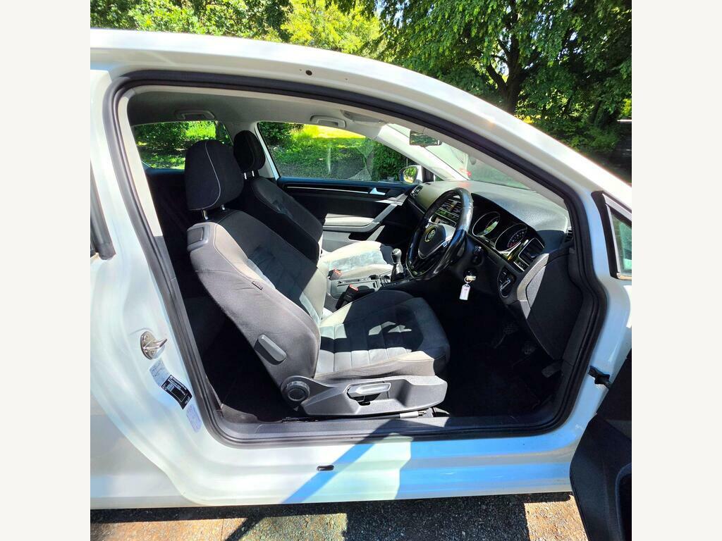 Volkswagen Golf 1.6 Tdi 105 Bluemotion Tech Se White #21